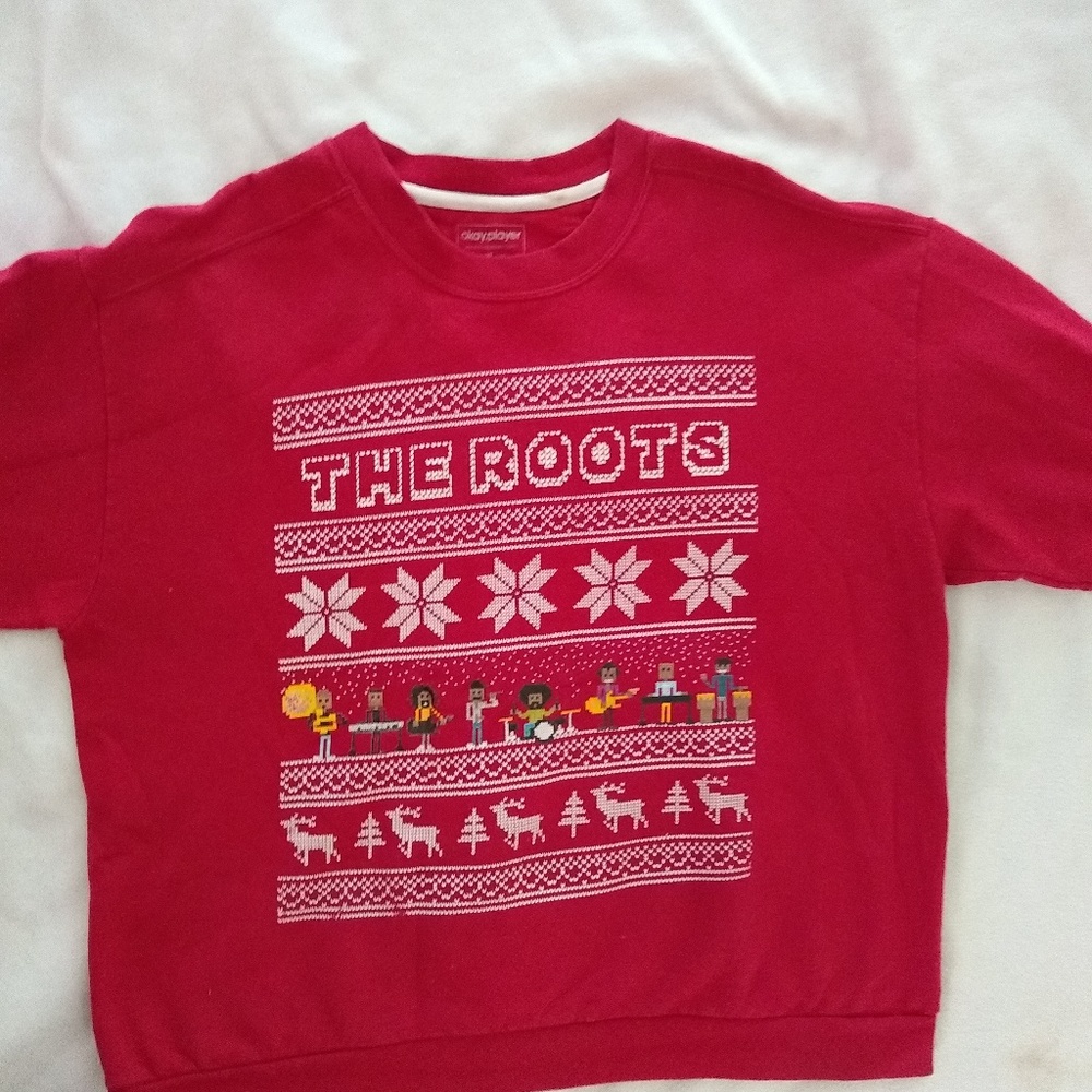 The Roots Christmas Sweater - Red Okayplayer (XL)